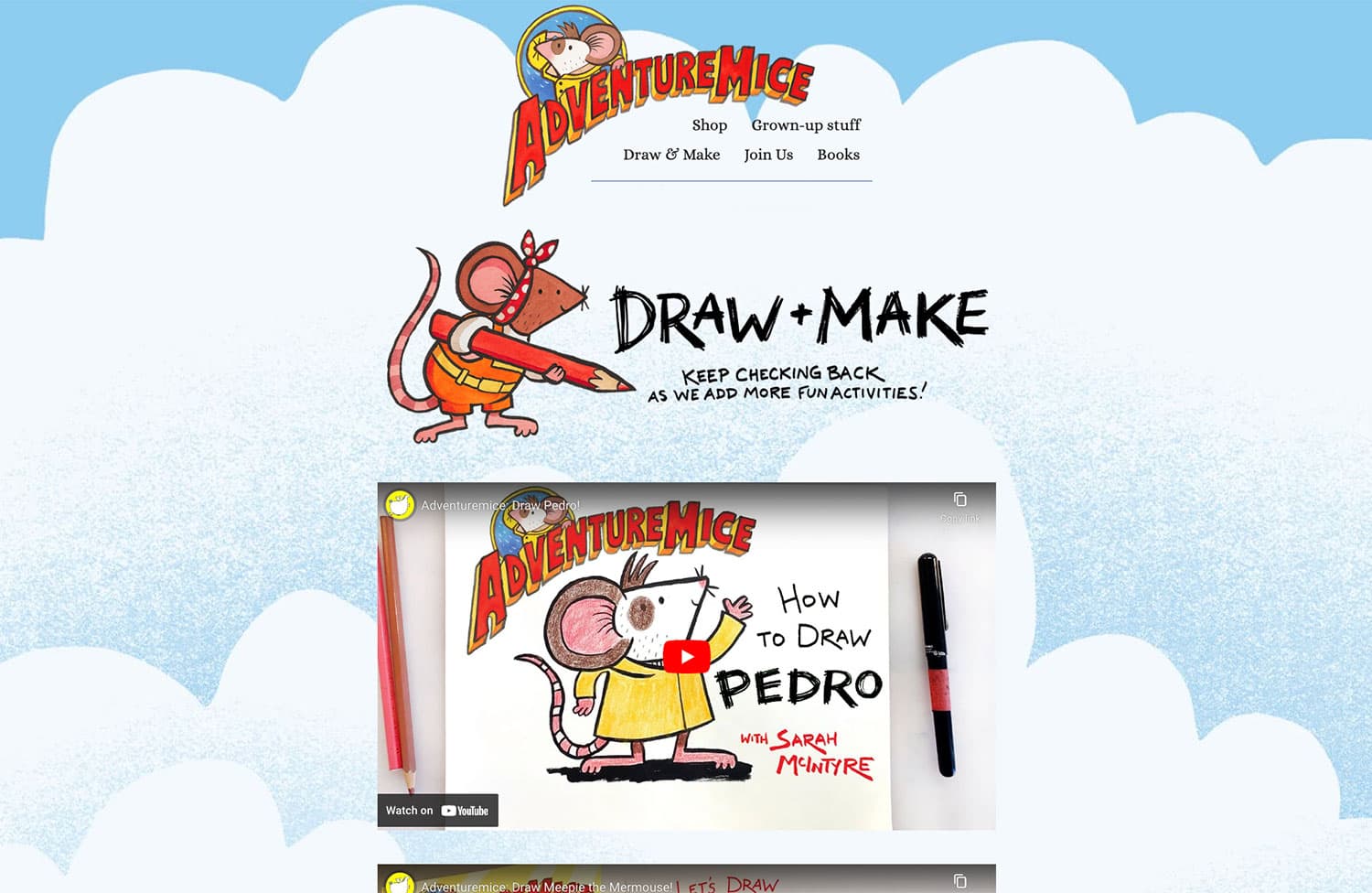 Adventuremice - Draw & Make