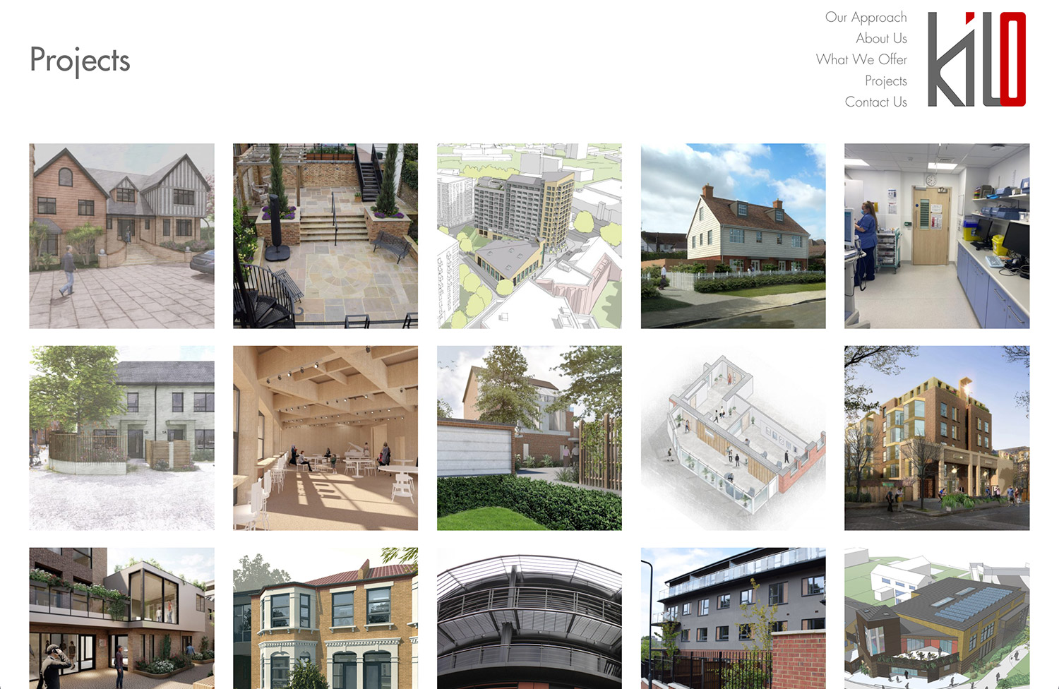 Kilo Architects - Projects list